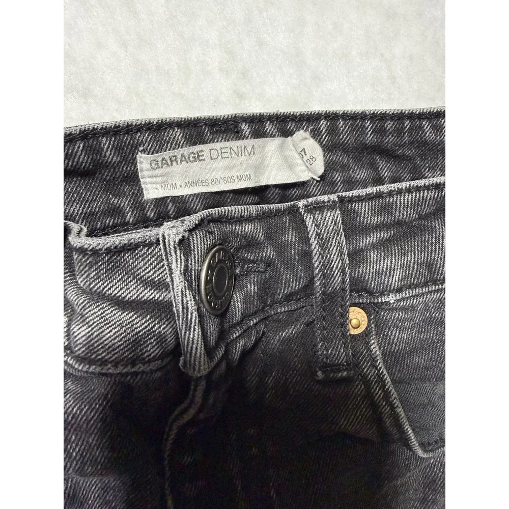 Garage Denim Womens Size 7 Black Denim Jean Shorts